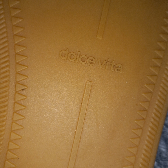 Dolce Vita | Silver Espadrille Mules Womens Size 7.5 - Picture 3 of 9